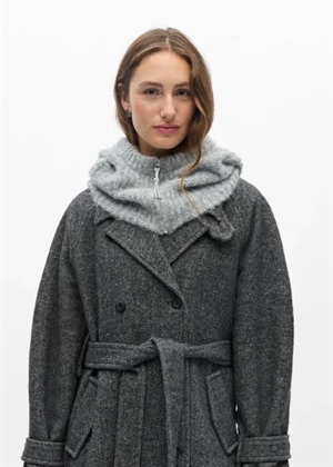Milu zip balaclava Light Grey Melange Object 